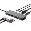 USB USB-C jaotur TRUST 25672 — HDMI, RJ-45, USB 3.2 Gen 1 Type-A/USB-C, SD/MicroSD, hall