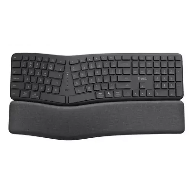 Trust Keyra Ergonomic mitme seadmega juhtmevaba klaviatuur