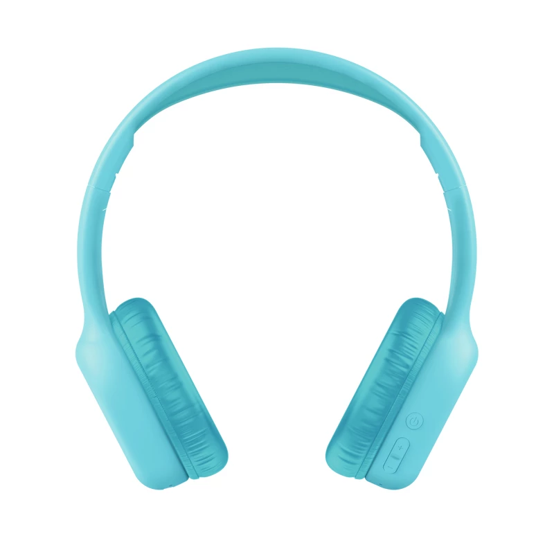 Peakomplekt TRUST Nouna binauraalne Bluetooth/USB-C juhtmega ja juhtmevaba, kokkupandav, lastele, sinine, 4 cm draiverid