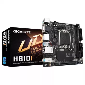 Emaplaat GIGABYTE H610I, Intel H610, LGA 1700, Mini-ITX