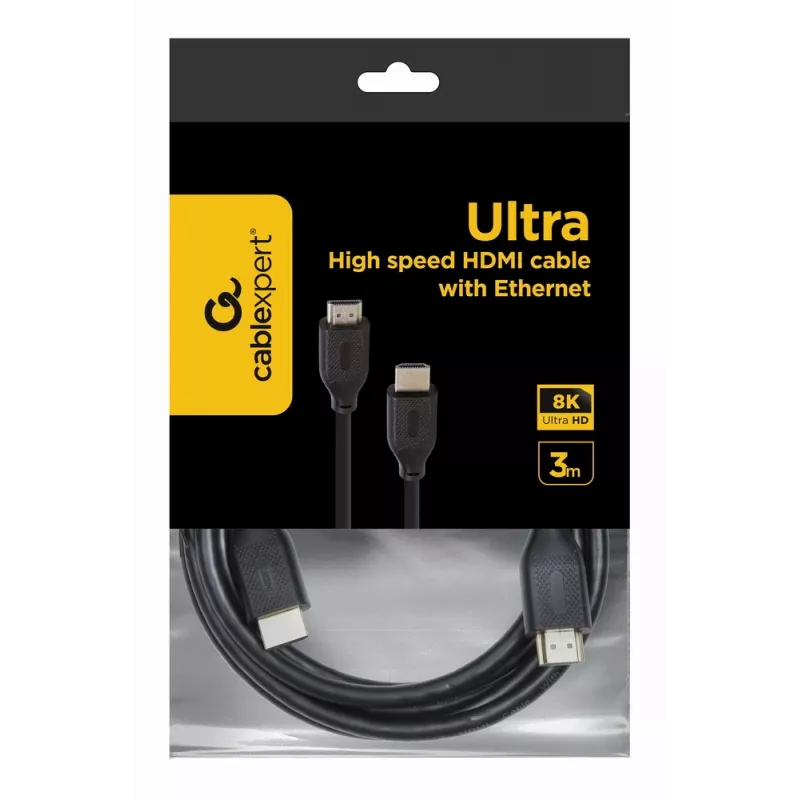 GEMBIRD ülikiire HDMI-kaabel Ethernetiga - 8K Select seeria - 3 m