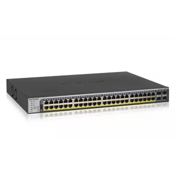 NETGEAR GS752TP-300EUS võrgulüliti hallatav L2/L3/L4 Gigabit Ethernet (10/100/1000) Power over Ethernet (PoE) 1U Must