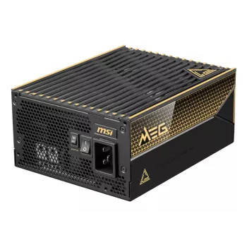 MSI MEG Ai1600T PCIE5 toiteplokk 1600 W 24-pin ATX ATX Must