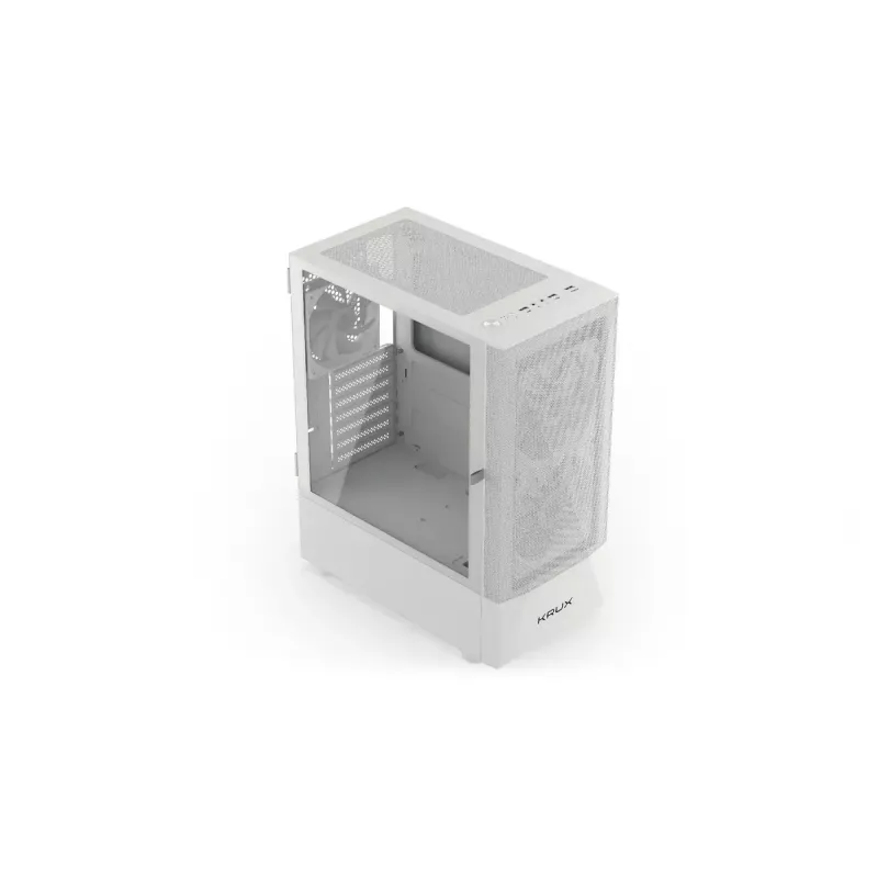 KRUX VAKO ATX arvutikorpus, RGB, valge (KRXD005)
