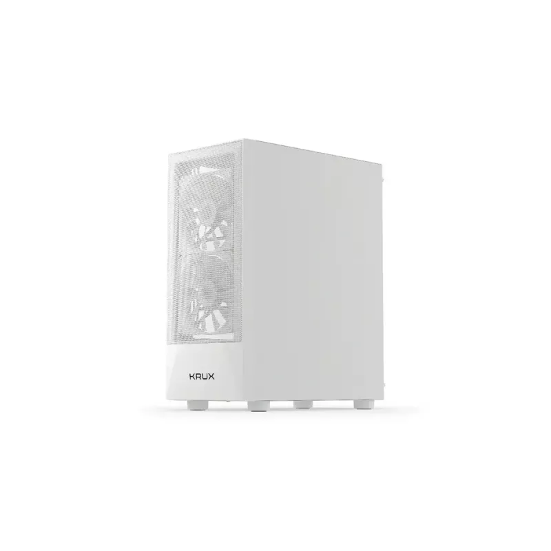 KRUX VAKO ATX arvutikorpus, RGB, valge (KRXD005)