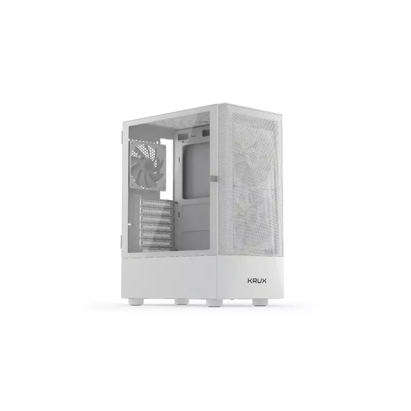 KRUX VAKO ATX arvutikorpus, RGB, valge (KRXD005)