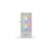 KRUX VAKO ATX arvutikorpus, RGB, valge (KRXD005)