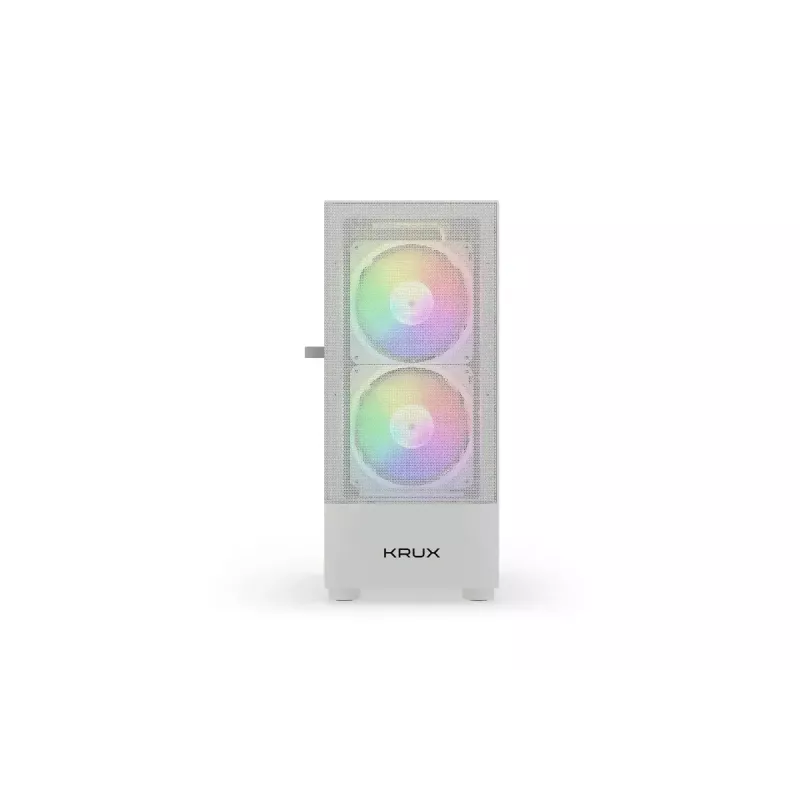 KRUX VAKO ATX arvutikorpus, RGB, valge (KRXD005)