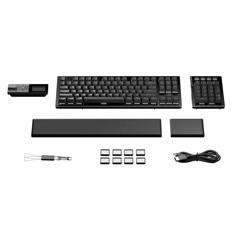 be quiet Dark Mount Silent Linear US ANSI klaviatuur Gaming USB QWERTY USA must