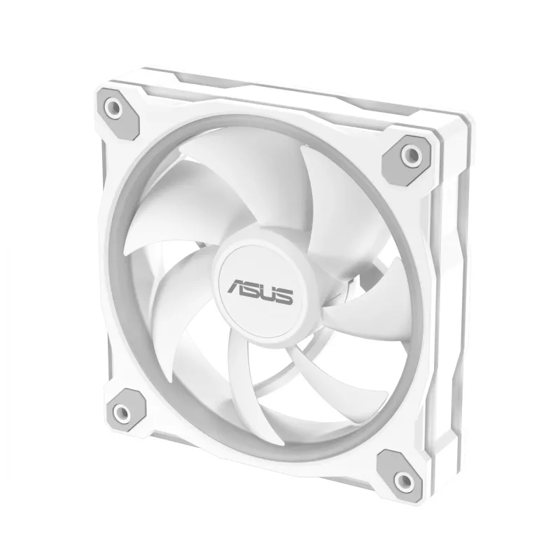Korpuse ventilaator ASUS Prime MR120 ARGB Valge 120 mm, 1600 RPM, PWM, liugelaager, 58 CFM