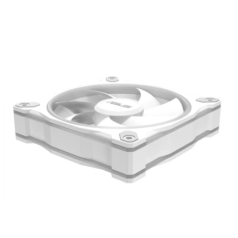 Korpuse ventilaator ASUS Prime MR120 ARGB Valge 120 mm, 1600 RPM, PWM, liugelaager, 58 CFM