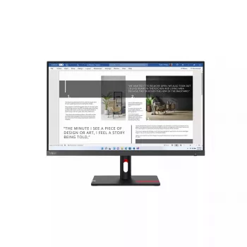Monitor Lenovo ThinkVision S27i-30 27 tolli Full HD IPS LED 1920×1080, 100 Hz, 300 cd/m², 6 ms, HDMI x2, VESA 100×100