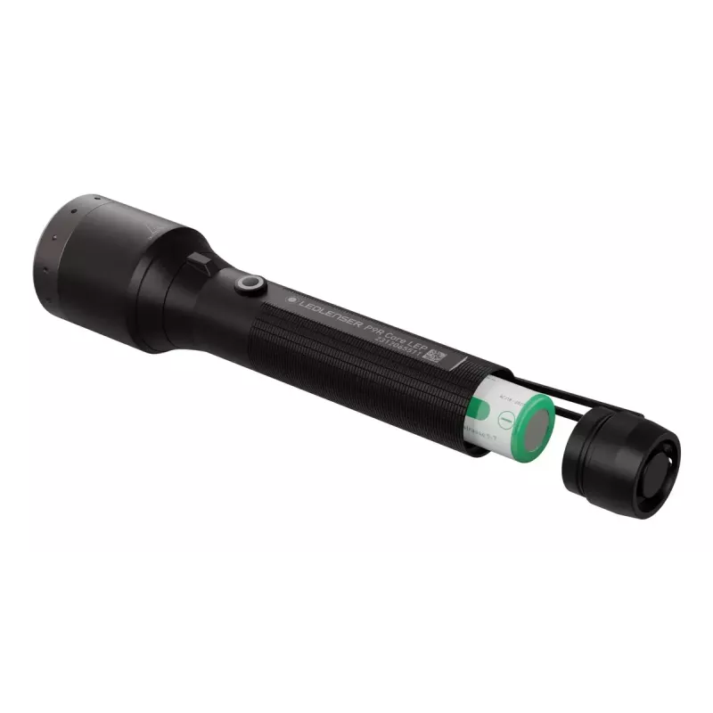 Käeshoitav taskulamp Led Lenser 502987, kompaktne alumiiniumkorpus, 1000 lm, 4800 mAh laetav Li-Ion, IP68, 8000 K, 176 mm, 41 g