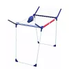 Põrandal seisev kuivatusrest Leifheit Pegasus 180 Plus — kokkupandav metallist/plastist kuivati, 18 m kuivatuspinda, 870×1570×660 mm