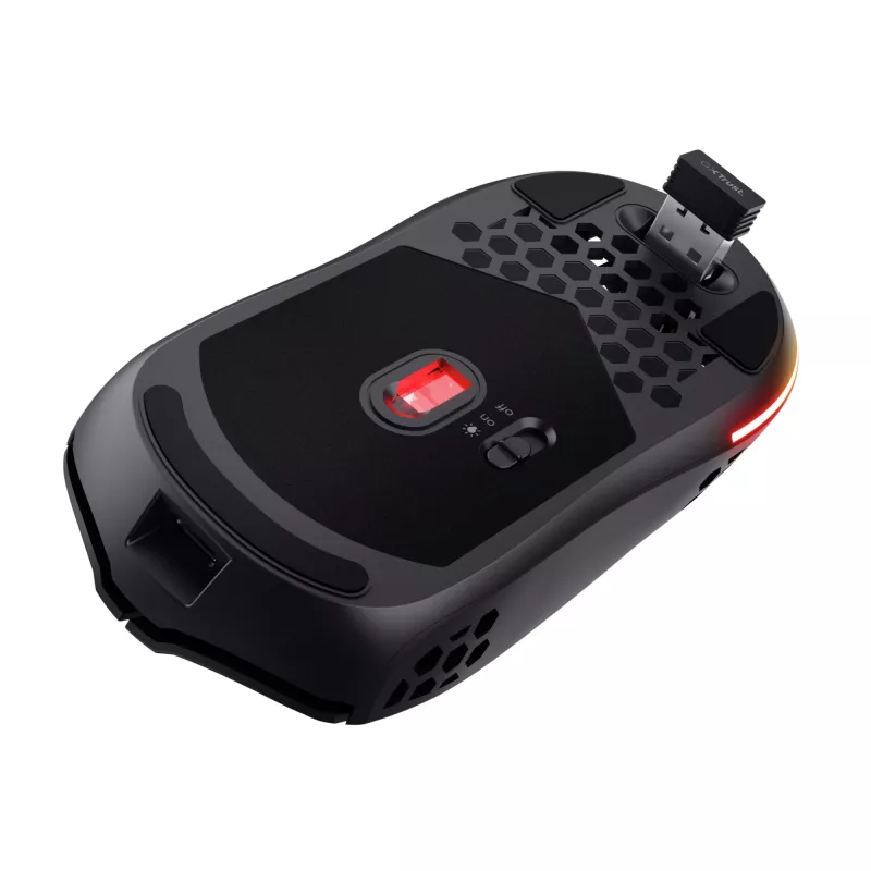 Trust GXT 929 Helox hiir Mängimine Paremakäeline Raadiosageduslik (RF) Juhtmevaba Optiline 4800 DPI