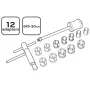 Mehaanikakomplekt NEO tools 10-506 1 tk