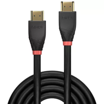 Lindy 15m Active HDMI 18G kaabel, 15 m, HDMI tüüp A (standard), HDMI tüüp A (standard), 18 Gbit/s, must