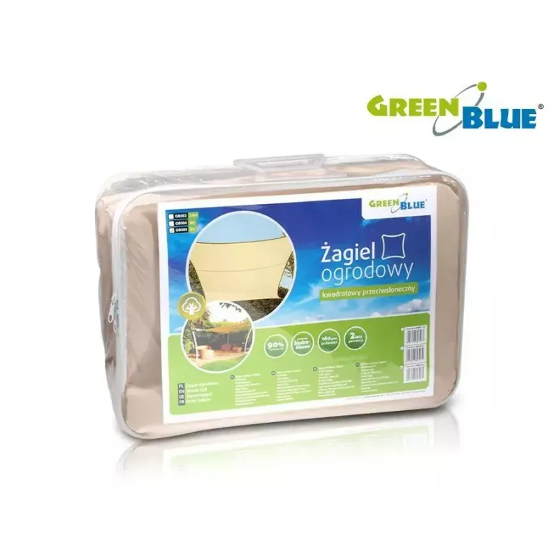 GreenBlue GB505 Päikesevarju UV 5 m ruudukujuline polüester välistingimustesse mõeldud varikatus