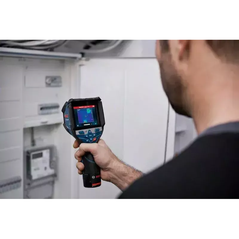 Bosch GTC 600 C müraekvivalentne temperatuuride erinevus (NETD) IR must, sinine 256 x 192 pikslit sisseehitatud ekraan LCD