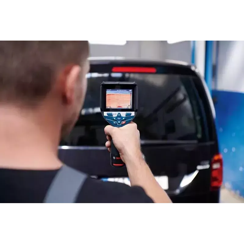 Bosch GTC 600 C müraekvivalentne temperatuuride erinevus (NETD) IR must, sinine 256 x 192 pikslit sisseehitatud ekraan LCD
