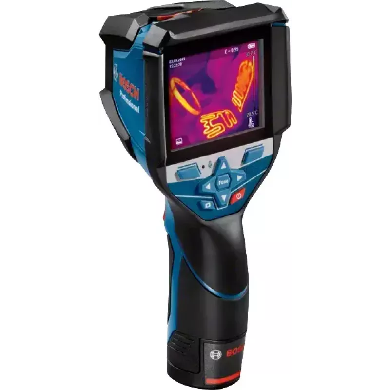 Bosch GTC 600 C müraekvivalentne temperatuuride erinevus (NETD) IR must, sinine 256 x 192 pikslit sisseehitatud ekraan LCD