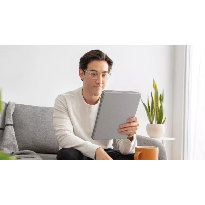 LOGITECH Combo Touch - liivakarva iPad Pro 12.9-tollisele (5. põlvkond) - USA rahvusvaheline QWERTY