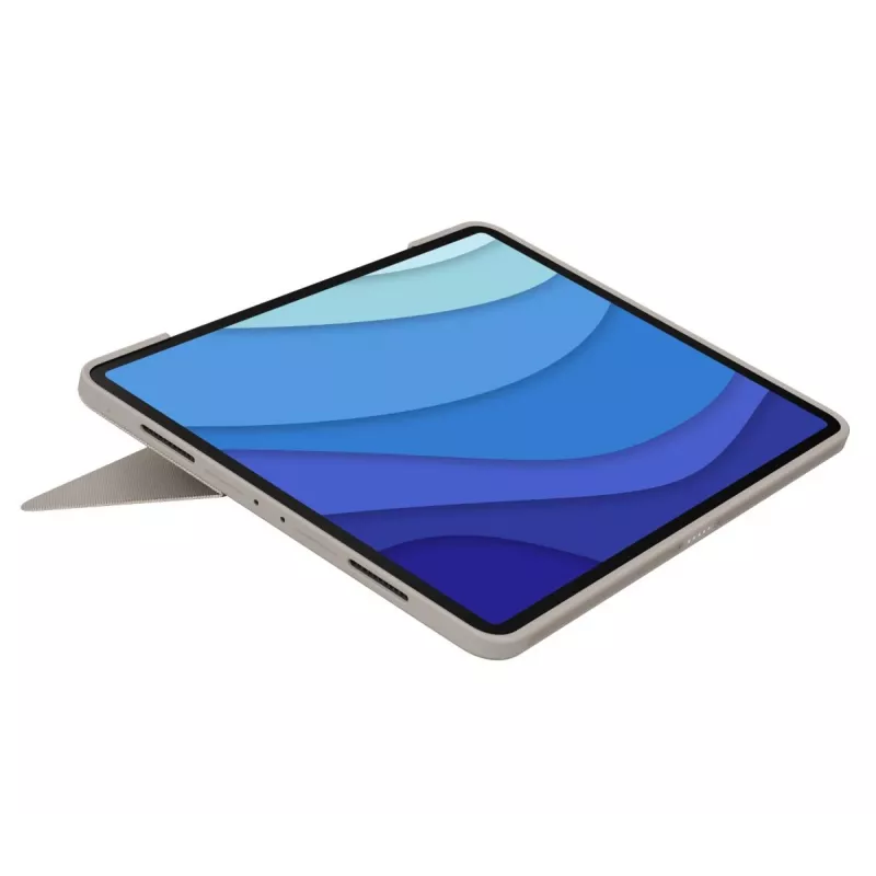 LOGITECH Combo Touch - liivakarva iPad Pro 12.9-tollisele (5. põlvkond) - USA rahvusvaheline QWERTY