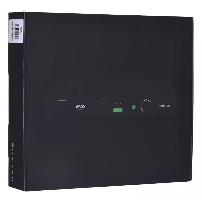 8-kanaliline mikrofoni eelvõimendi Audient EVO SP8 24-bit 96kHz