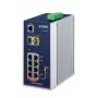 PLANET Hallatav lüliti - tööstuslik 4-port 10/100/1000T 802.3at PoE + 4-port 10/100/1000T + 2-port 100/1000X SFP