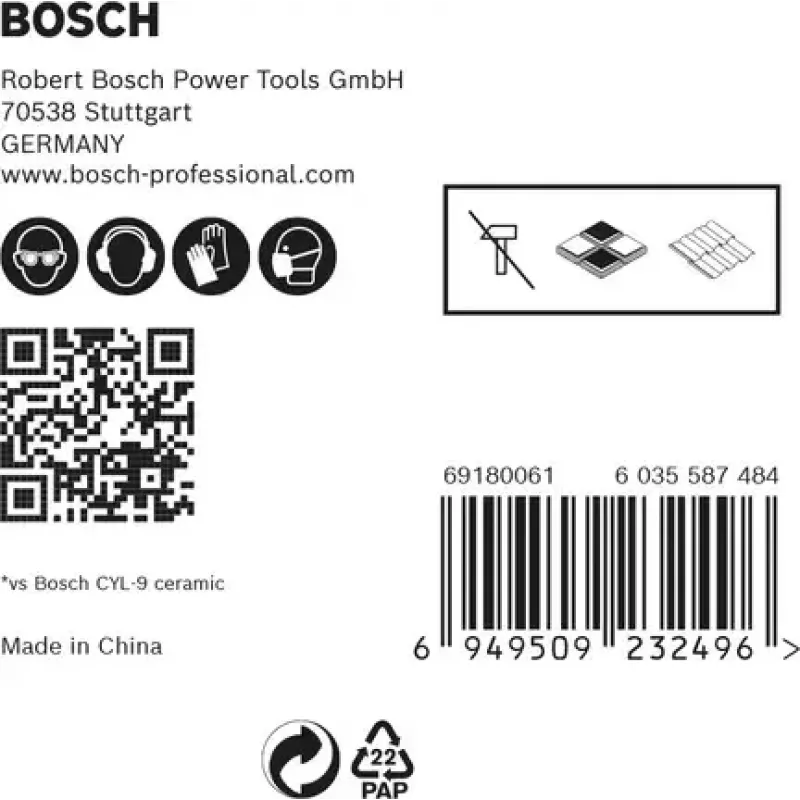 Bosch Expert 2 608 900 597 puuritera Puuriterade komplekt 5 tk