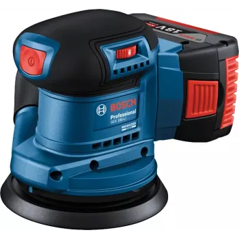Bosch GEX 185-LI Professional ekstsentrilihvija 10000 OPM sinine