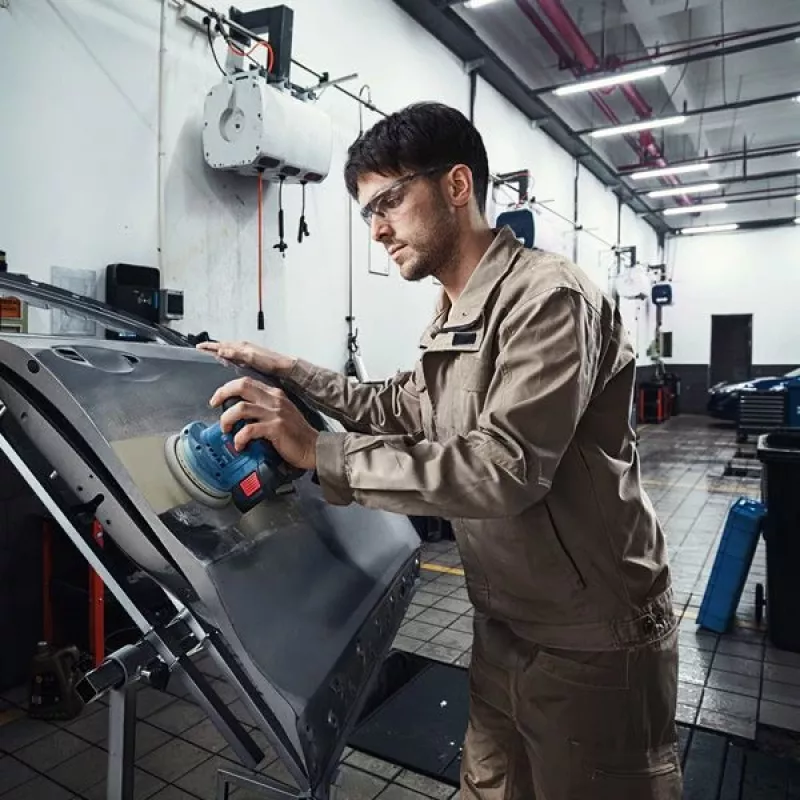 Bosch GEX 185-LI Professional ekstsentrilihvija 10000 OPM sinine