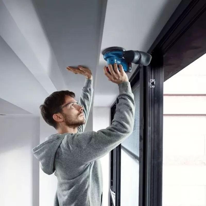 Bosch GEX 185-LI Professional ekstsentrilihvija 10000 OPM sinine