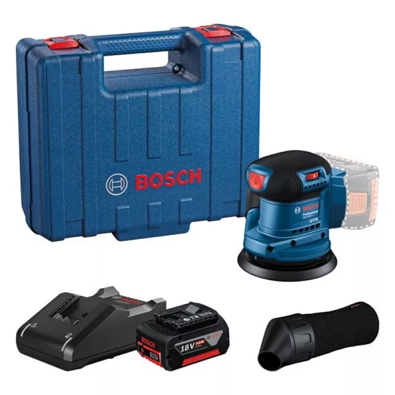 Bosch GEX 185-LI Professional ekstsentrilihvija 10000 OPM sinine