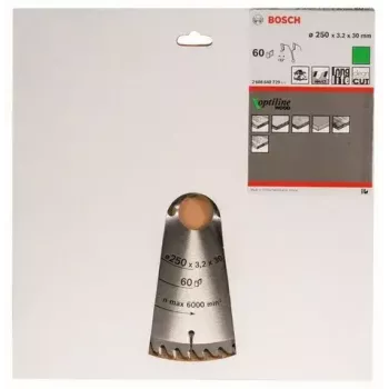 Bosch 2 608 640 729 ketassaeketas, 25 cm, ava 3 cm