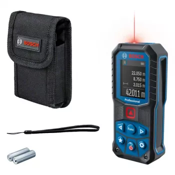 Lasermõõtur Bosch GLM 50-22 Professional IP65, 1,5V patarei, 200 g, koos hoiukohvriga