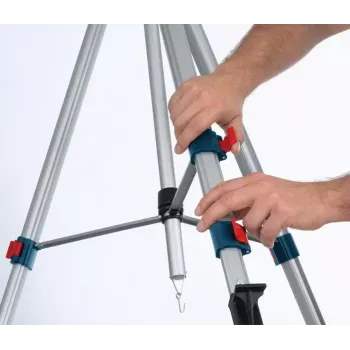 Bosch BT 250 Professional statiiv Laser-nivelliir 3 jalga Sinine, Valge