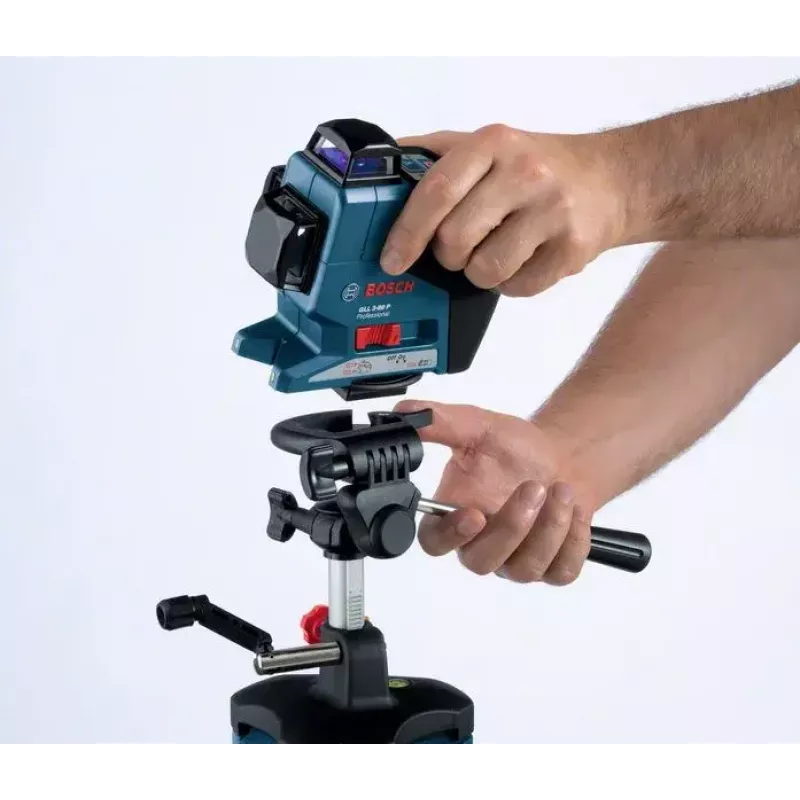 Bosch BT 250 Professional statiiv Laser-nivelliir 3 jalga Sinine, Valge