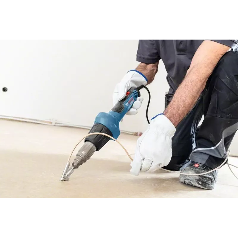 Bosch GHG 20-60 500 l/min 630 °C 2000 W Must, sinine, hall