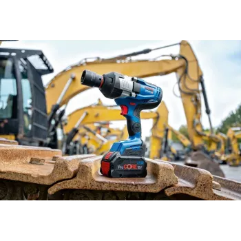 Akutoitel löökvõtmevõti Bosch GDS 18V-1600 HC — 1600 Nm pöördemoment, 18V akusüsteem