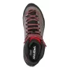 Salewa MTN Trainer Mid GTX meessoost täiskasvanutele süsi-hall punane nahk seemisnahk Vibram