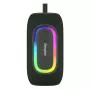 Kaasaskantav/peokõlar Energizer BTS163 — 16 W RMS, Bluetooth, Li‑Ion 1800 mAh, MicroSD, mitmevärviline valgustus, must