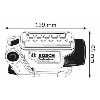 Bosch GLI DeciLED Professional sinine, hall LED