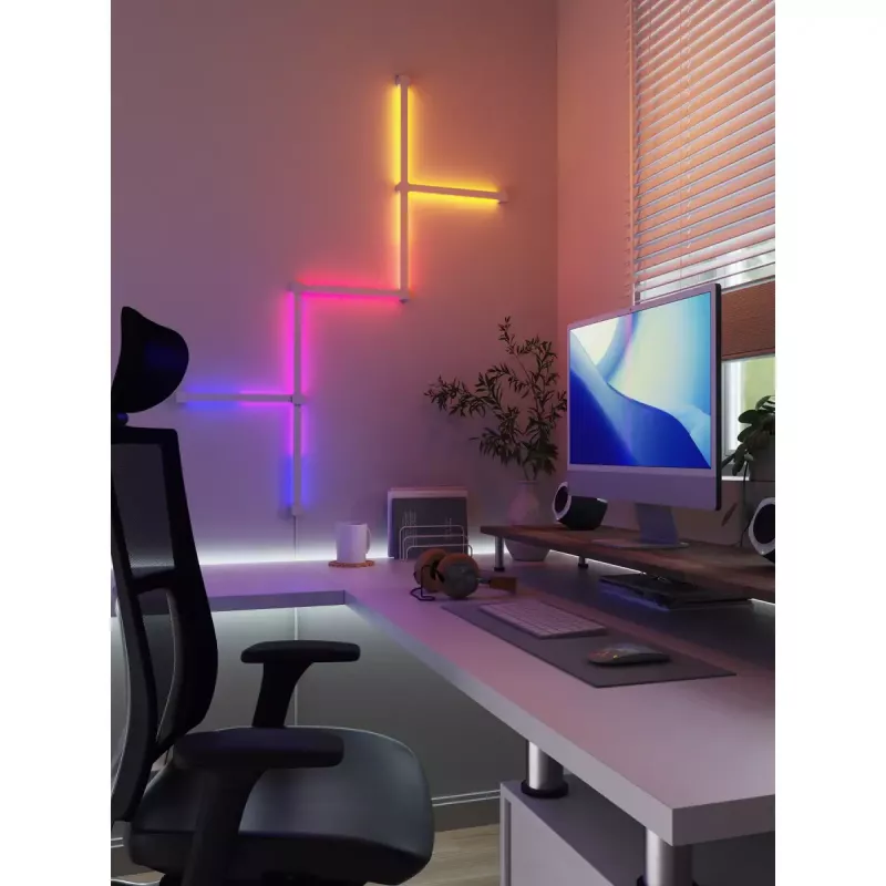 Nanoleaf Lines Squared laienduspakett Muu valge RGB IP20