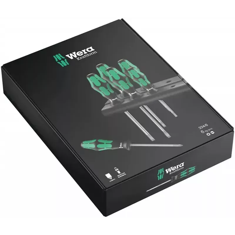 Wera 334/6 Kraftform tööriistakomplekt