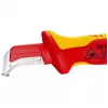 Utility Knife Knipex 98 55 SB Red kollane Fixed Blade