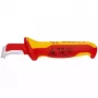 Utility Knife Knipex 98 55 SB Red kollane Fixed Blade