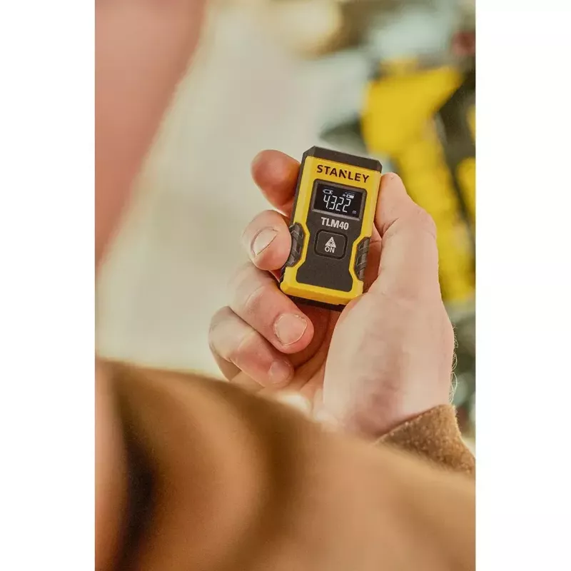 Kaugusmõõtja Stanley STHT77666-0 must kollane 0,165–12 m LCD
