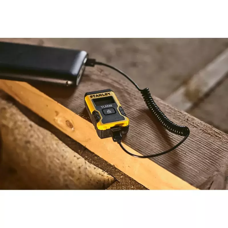 Kaugusmõõtja Stanley STHT77666-0 must kollane 0,165–12 m LCD