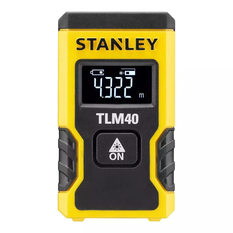 Kaugusmõõtja Stanley STHT77666-0 must kollane 0,165–12 m LCD
